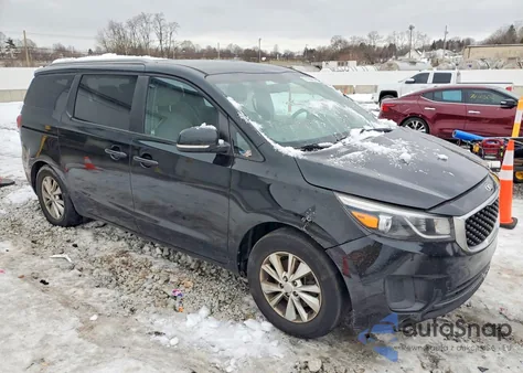 2016 Kia Sedona Lx from USA, damaged, VIN KNDMB5C18G6111089